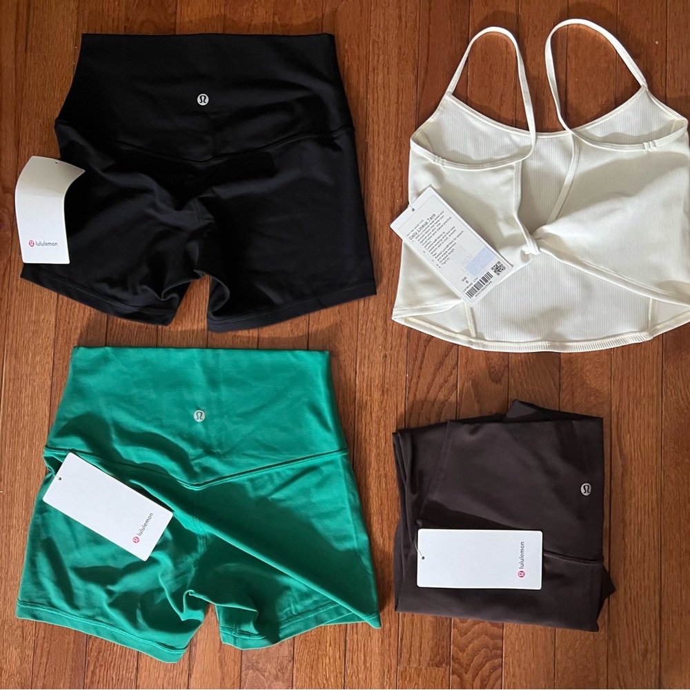 NWT Lululemon bundle of size 6 (4 items)